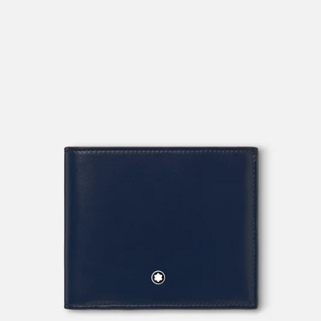 Montblanc Meisterstück Wallet 4cc Coin Case MB131934 е елегантен кожен портфейл, произведен в Италия от висококачествена гладка телешка кожа. Разполага с 4 отделения за карти, 2 отделения за банкноти, практично отделение за монети с капаче и допълнителен вътрешен джоб. Съчетавайки класически дизайн, безупречна изработка и функционалност, този модел е идеалният избор за ценителите на непреходния стил.