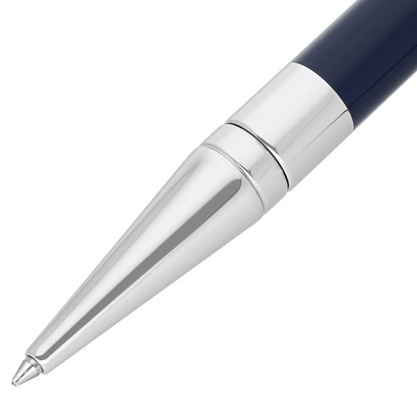 Химикалка S.T.Dupont Initial Blue and Chrome