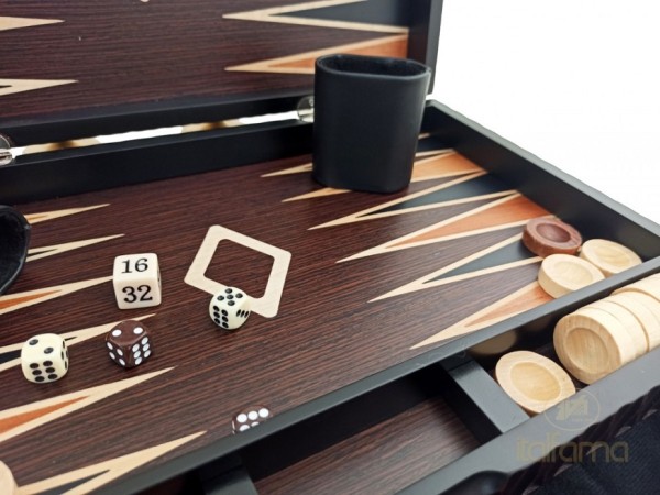 Italfama Табла FOLDING WOODEN BACKGAMMON SET