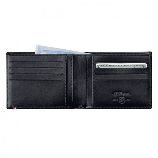 Портфейл S.T.Dupont LINE D BILLFOLD 8 CREDIT CARDS BLACK