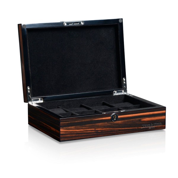 Кутия за часовници Heisse & Söhne Watch Box Berlin 8 - Ebony