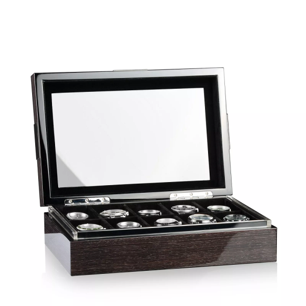 Кутия за часовници Heisse & Sohne Watch Box Executive 10 - Quercus/Black