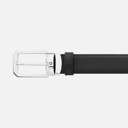 Колан Montblanc Black/brown 30 mm reversible leather