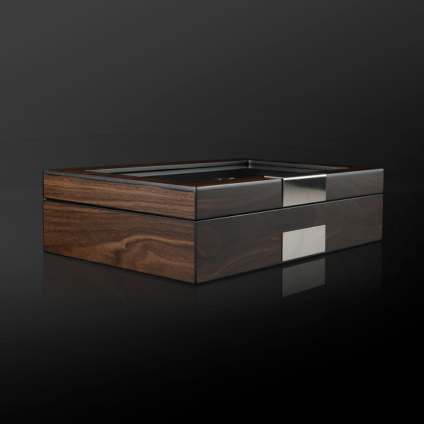 Кутия за часовници Heisse & Sohne Watch Box Monteray 8+ Ash - Walnut Satin
