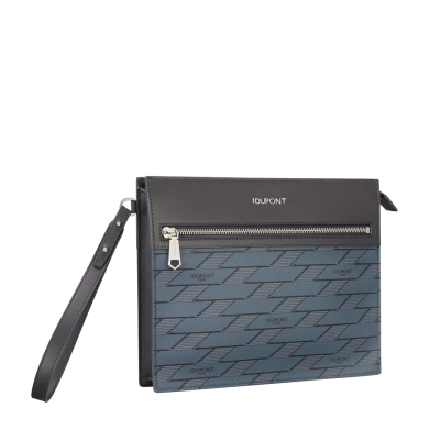 Клъч S.T.Dupont 1872 Monogram Pouch Dark Grey