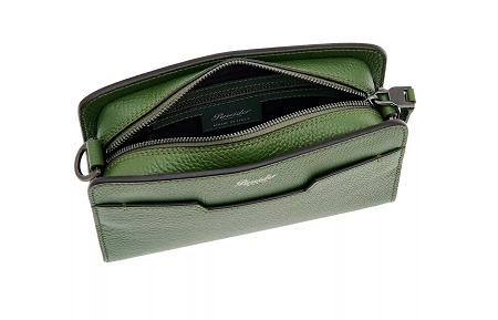 Чанта Pineider 360 CROSSBODY FOREST GREEN