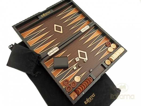 Italfama Табла FOLDING WOODEN BACKGAMMON SET