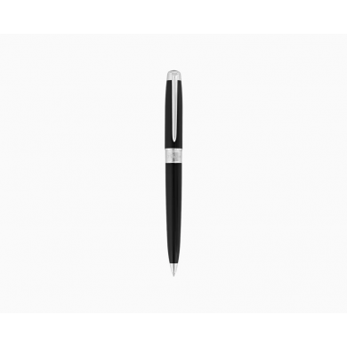 Химикалка S.T.Dupont LINE D ETERNITY LARGE BLACK AND PALLADIUM