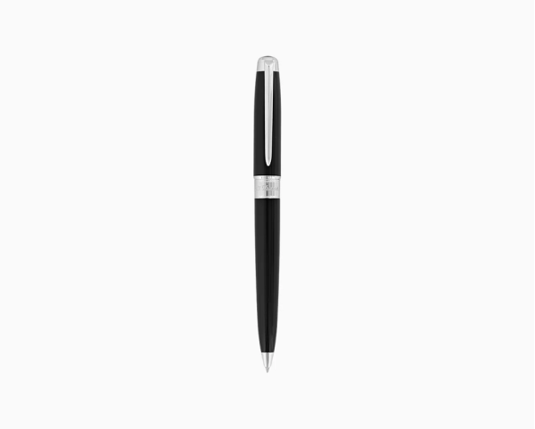 Химикалка S.T.Dupont LINE D ETERNITY LARGE BLACK AND PALLADIUM