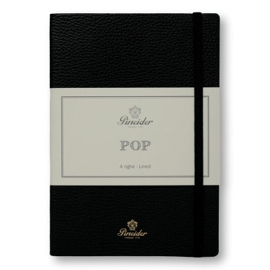 Тефтер Pineider Pop Notebook Black