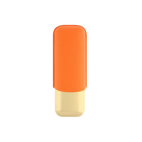 Калъф за 2 пури S.T.Dupont 2 Cigar case orange