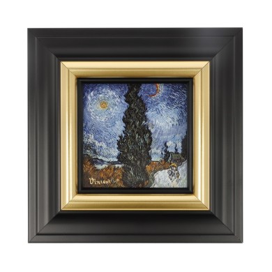 Картина Goebel "Country road by night" Vincent van Gogh
