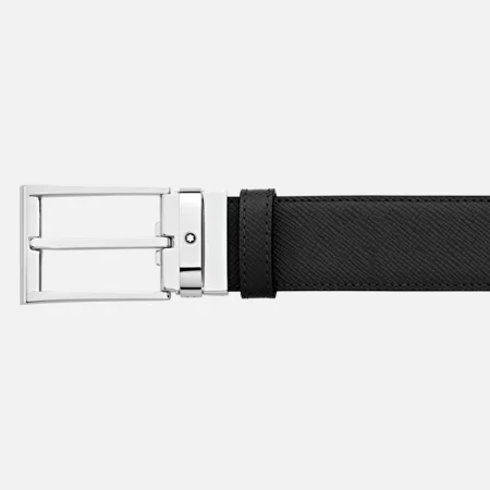 Колан Montblanc Business Line Trapeze Shiny Palladium-Coated Pin Buckle