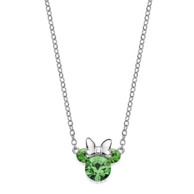 Колие Disney Mickey Mouse Peridot Crystal Stone