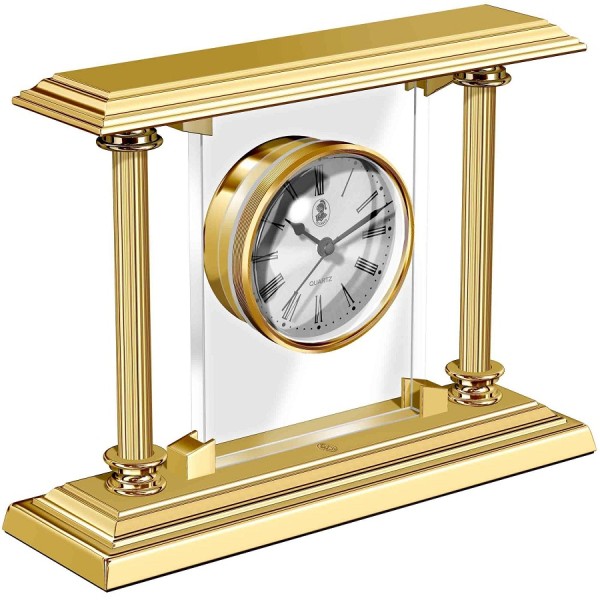 El Casco Настолен часовник 23 KT Gold