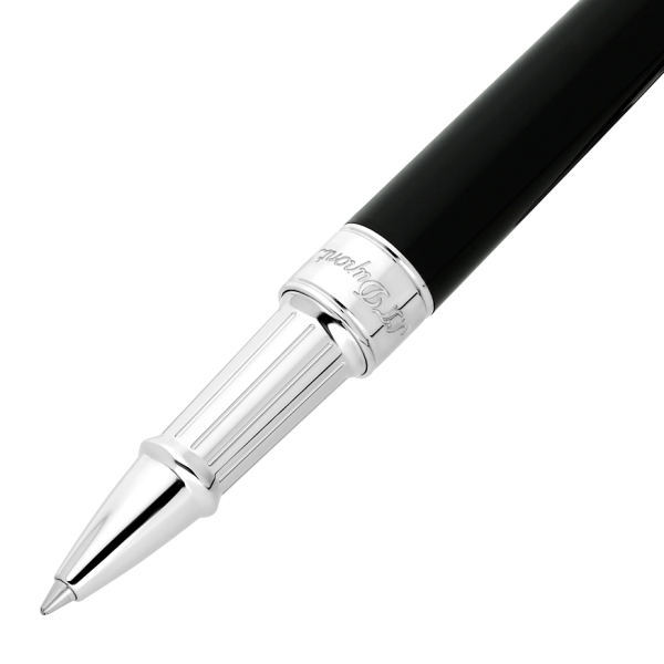 Ролер S.T.Dupont LINE D ETERNITY MEDIUM BLACK AND PALLADIUM