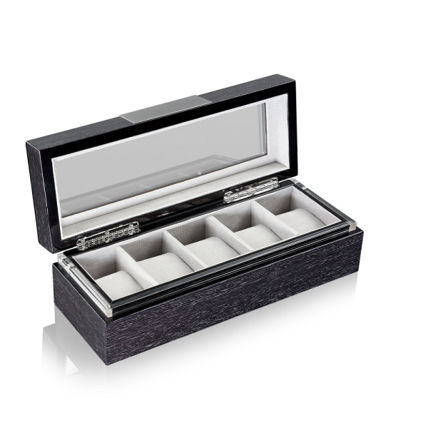 Кутия за часовници Heisse & Sohne Watch Box with Window Executive 5 - Quercus