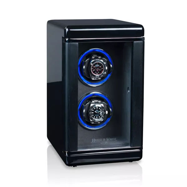 Кутия за навиване на часовници Heisse & Söhne Watch Winder Chicago 2