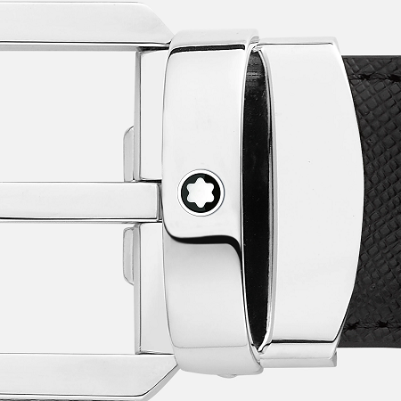Колан Montblanc Black/brown 30 mm reversible leather