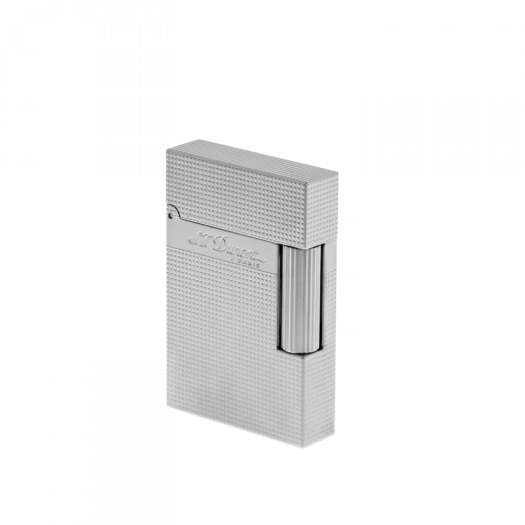 Запалка S.T.Dupont LIGNE 2 SMALL MICRODIAMOND HEAD PALLADIUM 