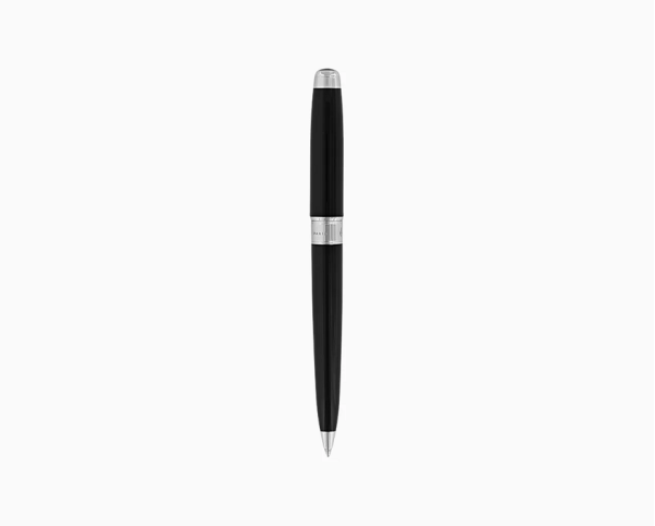 Химикалка S.T.Dupont LINE D ETERNITY LARGE BLACK AND PALLADIUM