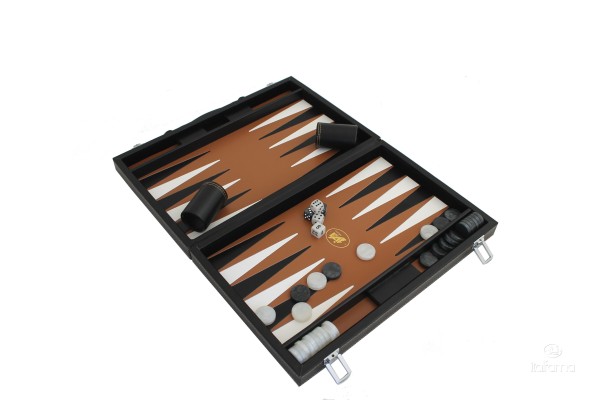 Italfama Табла FOLDING LEATHERETTE BACKGAMMON