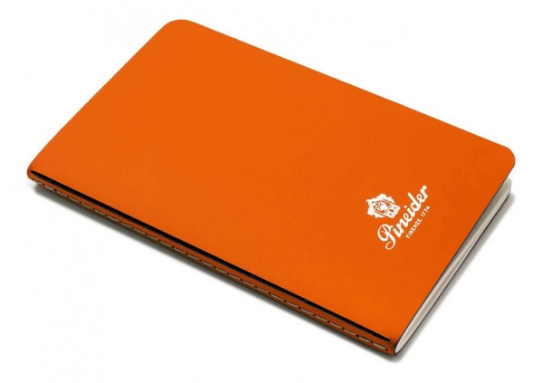Тефтер Pineider Jazz Notebook Leather Cover Small Orange