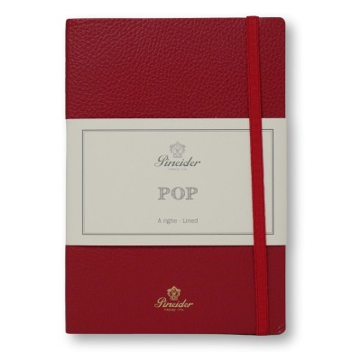 Тефтер Pineider Pop Notebook Fire Red