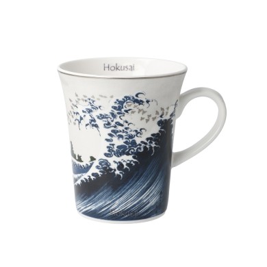 Чаша за чай Goebel "Great Wave II" Katsushika Hokusai
