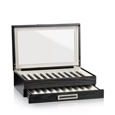 Кутия за пишещи инструменти Pencil Box Monteray 20 - Ash Black Satin