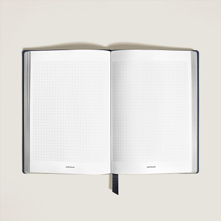 Тефтер Montblanc Medium Notebook Blue, Squared Pages