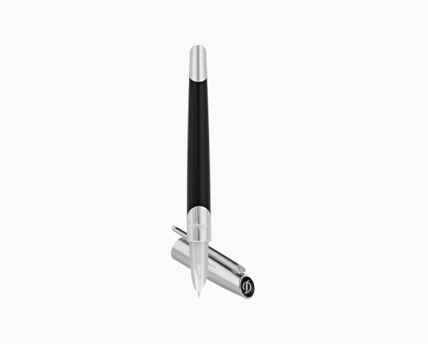 Писалка S.T.Dupont DEFI MILLENIUM / SILVER AND BLACK