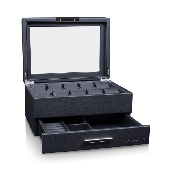 Кутия за часовници Heisse & Söhne Watch Box Heron 10+