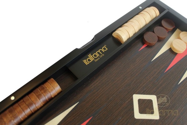 Italfama Табла FOLDING WOODEN BACKGAMMON SET