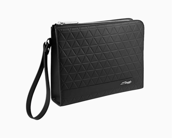 Клъч S.T.Dupont FIREHEAD BLACK POUCH