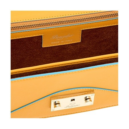 Чанта Pineider Envelope Bag in Smooth Leather Marbella