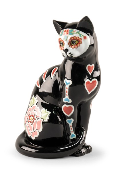 Порцеланова фигура Lladró – Catrina Cat Figurine