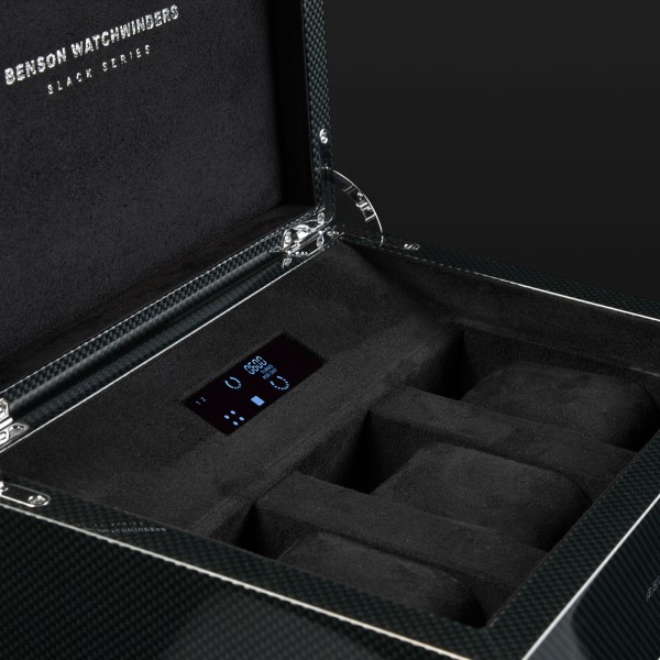 Кутия за навиване на часовници Benson Watchwinders Watch Winder Black Series 2.16