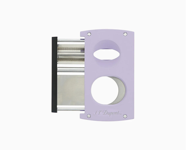 Резачка за пури S.T.Dupont MATT LILAC DOUBLE BLADE CIGAR CUTTER