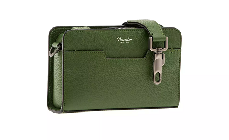 Чанта Pineider 360 CROSSBODY FOREST GREEN