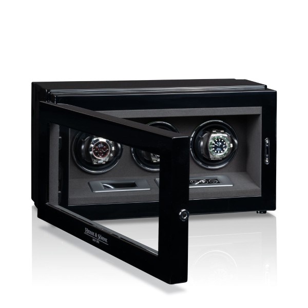 Кутия за навиване на часовници Heisse & Söhne Watch Winder Watch Master 3
