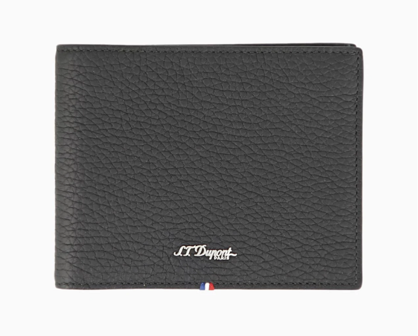 Портфейл S.T.Dupont BLACK GRAINED NEO CAPSULE 6cc WALLET