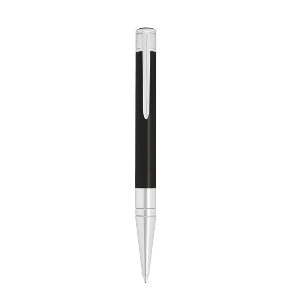 Химикалка S.T.Dupont Initial Black and Chrome