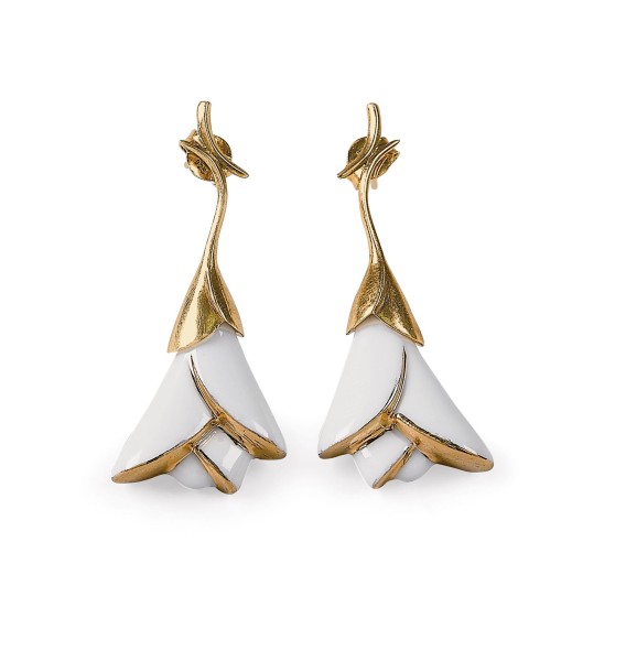 Обеци Lladró - Heliconia Short Earrings