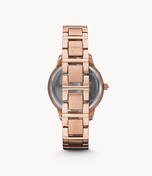 Fossil Jesse Rose-Tone Stainless Steel 