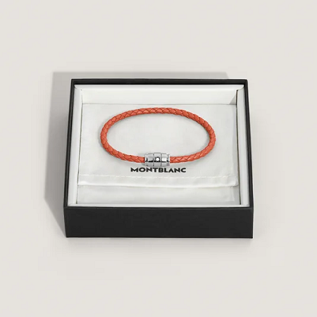 Мъжка гривна Montblanc Meisterstück Steel 3 Rings Bracelet Cayenne, 63