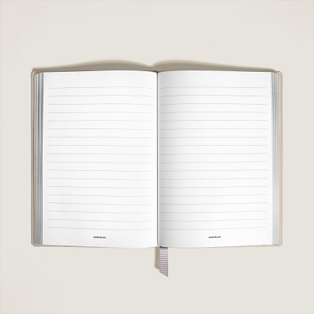 Тефтер Montblanc Medium Notebook in Sartorial Leather, Lined Pages