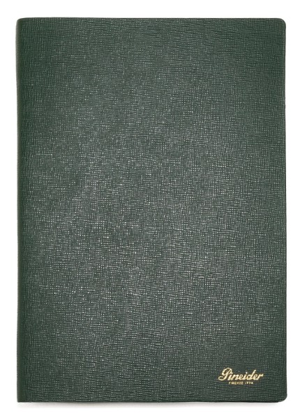 Тефтер Pineider Milano Notebook Leather Medium Pineider Green