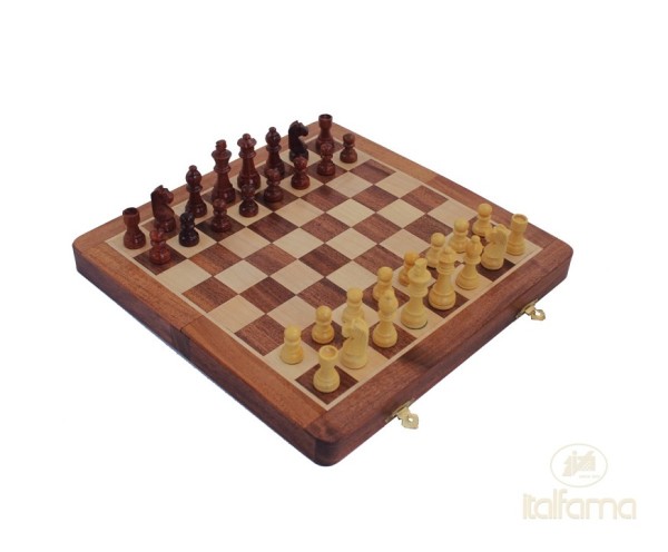 Italfama Шах MAGNETIC WOODEN FOLDING CHESS SET