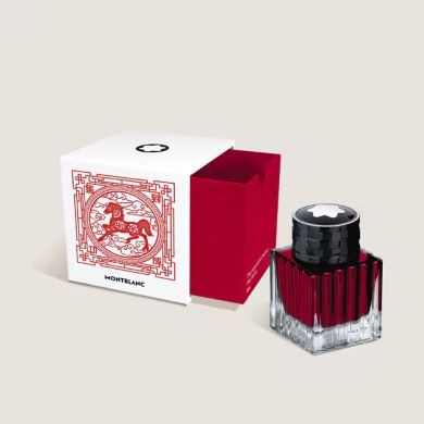 Мастилница Montblanc The Legend of Zodiacs, The Horse, Red – 50ml